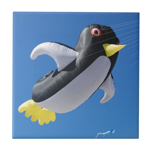 Penguin Kite Tegeltje (Voorkant)