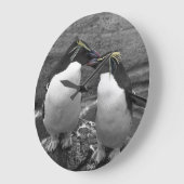 Penguin Kleurensplash Grote Klok (Hoek)