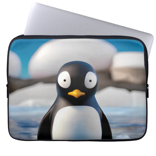 Penguin Laptop Sleeve (Voorkant)