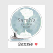 Penguin-laptop Sticker (Vel)