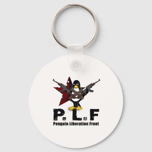 Penguin Liberation Front Sleutelhanger (Voorkant)