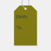 Penguin Liefde Gift Tags Cadeaulabel (Achterkant)