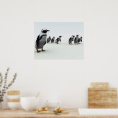 Penguin Line-Up Poster (Keuken)