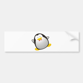 Penguin linux afbeelding tux bumpersticker