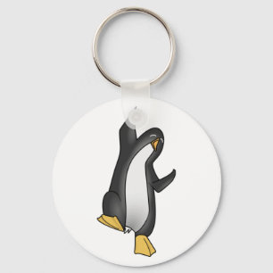 penguin linux tux afbeelding sleutelhanger