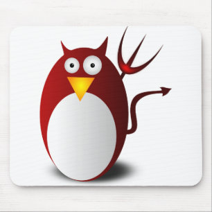 Penguin Linux Tux Ubuntu Devil Trident Lucifer Muismat