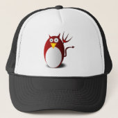 Penguin Linux Tux Ubuntu Devil Trident Lucifer Trucker Pet (Voorkant)