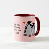 Penguin Love 25th Jubileum Mok (Voorkant rechts)