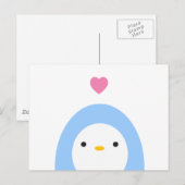 Penguin Love Briefkaart (Voorkant / Achterkant)