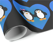 Penguin Love Cadeaupapier (Rol Hoek)