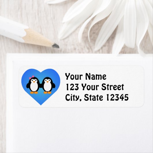 Penguin Love Etiket (Insitu)