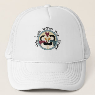 Penguin Love Holiday Tshirts and Gifts Trucker Pet