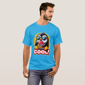 PENGUIN LOVE ICE CREAM 3 T-SHIRT (Voorkant volledig)