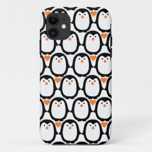 Penguin Love iPhone 5 Hoesje-Mate iPhone 11 Hoesje
