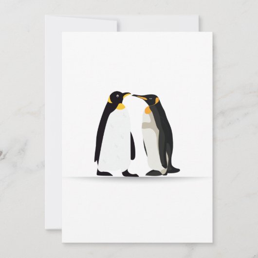 PENGUIN LOVE KAART (Voorkant)