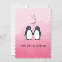Penguin Love Kaart