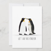 PENGUIN LOVE KAART (Voorkant)
