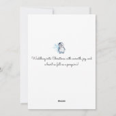 PENGUIN LOVE KAART (Achterkant)