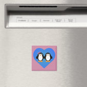 Penguin Love Magneet (Insitu (Vaatwasser))