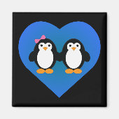 Penguin Love Magneet (Voorkant)