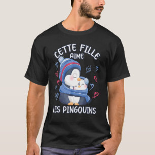 Penguin Love Mam Penguin and Baby Youth T-shirt