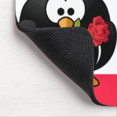 Penguin Love Mousepad Muismat (Hoek)