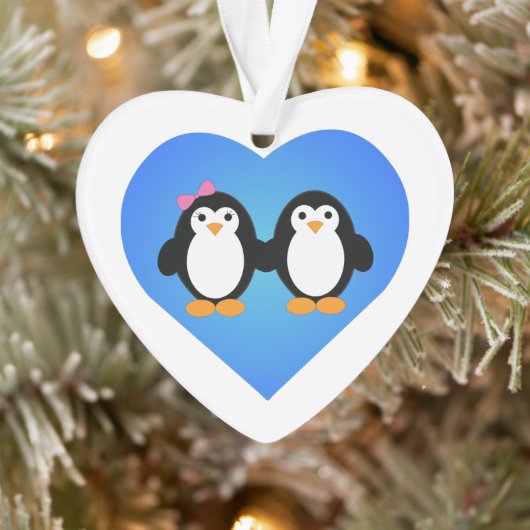Penguin Love Ornament (Boom)