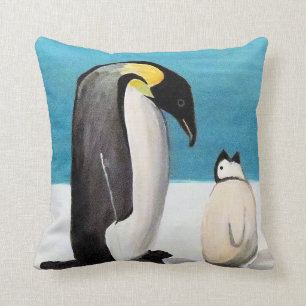 Penguin Love Pillow Kussen