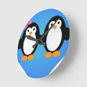 Penguin Love Ronde Klok (Hoek)