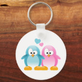 Penguin Love Sleutelhanger (Voorkant)