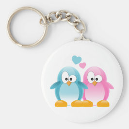 Penguin Love Sleutelhanger
