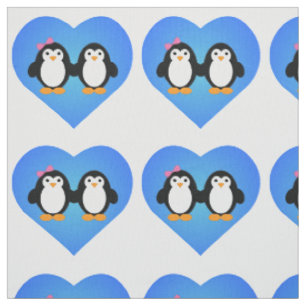 Penguin Love Stof