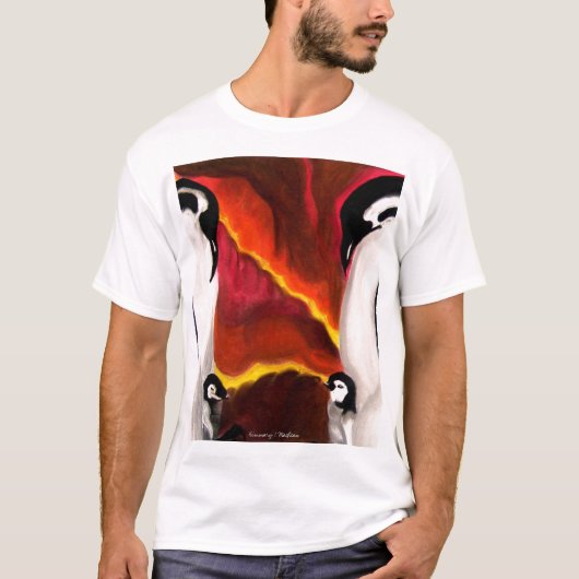 Penguin Love T-Shirt (Voorkant)