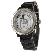 Penguin Love Women's Watch Horloge (Gekanteld)