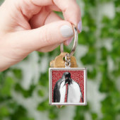 Penguin Lovebird Sleutelhanger (Hand)