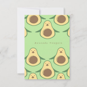 Penguin Lover Antarctische vogel Birthday Gift RSVP Kaartje
