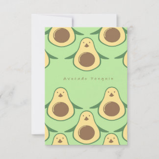 Penguin Lover | Antarctische vogel | Birthday Gift RSVP Kaartje