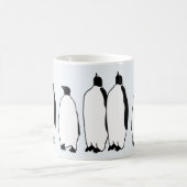 Penguin Lover Bird Snow Winter Coffee Mok (Center)