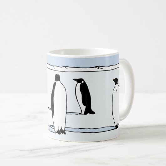 Penguin Lover Brengt het op Koffie Mok (Voorkant rechts)