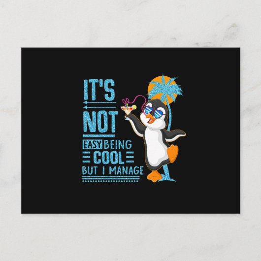 Penguin Lover Briefkaart (Voorkant)