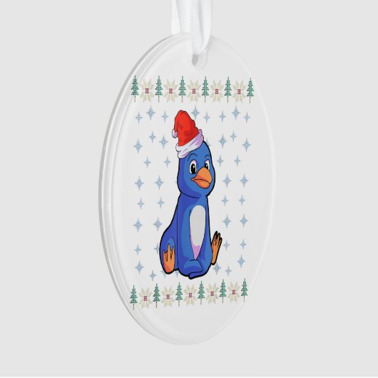 Penguin Lover Ornament | Thuisafwijking (voorkant)