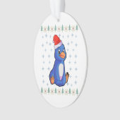 Penguin Lover Ornament | Thuisafwijking (voorkant)