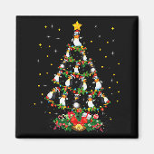 Penguin Lover Xmas Gift Matching Penguin Christmas Magneet (Voorkant)