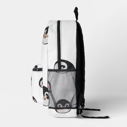 Penguin lover's backpack, Kids' penguin backpack Bedrukte Rugzak (Rechts)