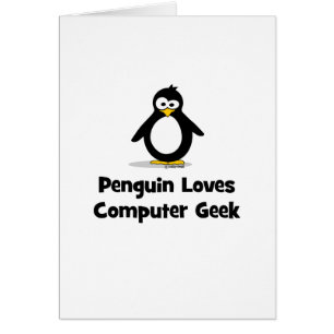 Penguin Loves Computer Geek