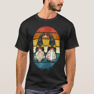 Penguin Ma en papa Gnome Graphic  Sunset T-shirt