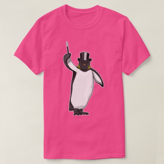 Penguin Magicia Magic Wand T-shirt (Design voorkant)