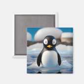 Penguin Magneet (Voorkant / Achterkant)