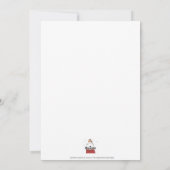 Penguin Merry en Bright Kerstdochter Son Feestdagenkaart (Achterkant)