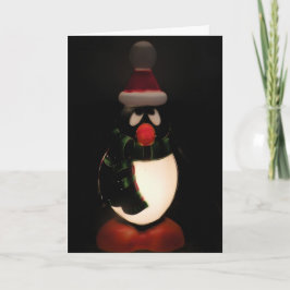 Penguin "Merry Kerstmis"-kaart Feestdagen Kaart